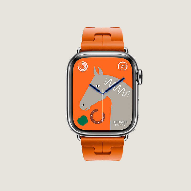 ベルト#473 Apple Watch エルメス series9 41㍉  未使用品